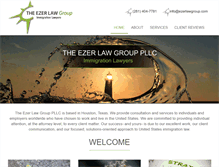 Tablet Screenshot of ezerlawgroup.com